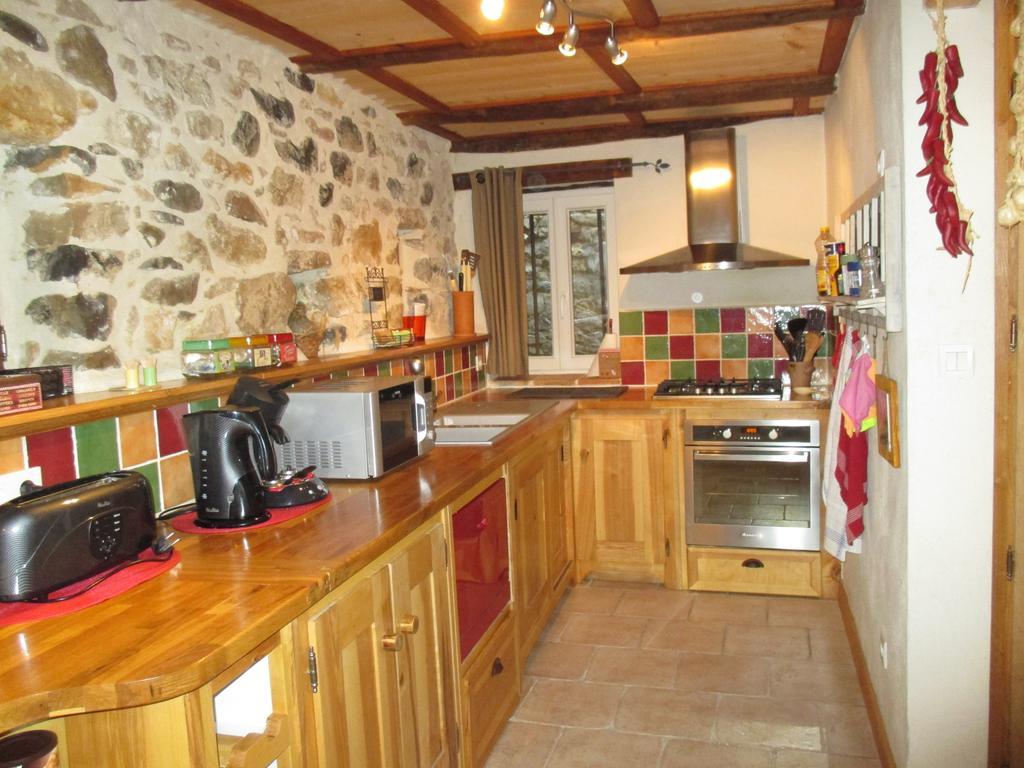 L'Olivier Chez Mamé Marthe Villa Vallon-Pont-dʼArc Szoba fotó
