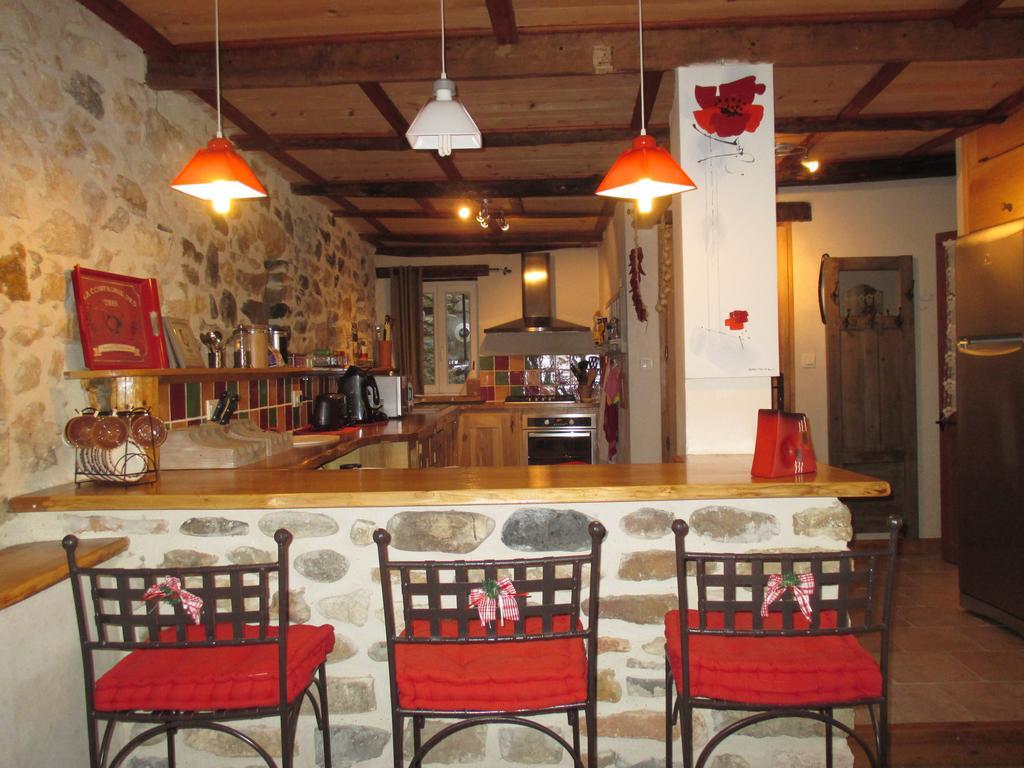 L'Olivier Chez Mamé Marthe Villa Vallon-Pont-dʼArc Szoba fotó